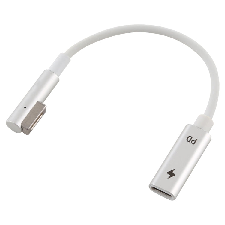 5 Pin MagSafe 1 (L-Form) zu USB-C / Type-C PD Ladeadapter, Type-C zu MagSafe 1