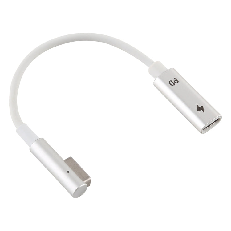 5 Pin MagSafe 1 (L-Form) zu USB-C / Type-C PD Ladeadapter, Type-C zu MagSafe 1