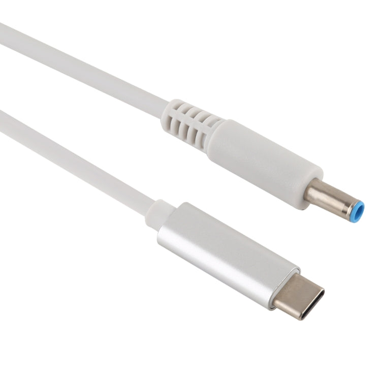 Für HP USB-C / Typ-C zu 7,4 x 0,6mm Laptop Stromladekabel, Kabellänge: ca. 1,5m, Typ-C zu 7,4 x 0,6mm