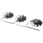 3 Stück Grafikkarten-Kühlventilator für Zotac GTX 1070-8GD5 X-OC, Durchmesser: 85mm, 0,5A Durchmesser: 9,5mm (3 Stück)