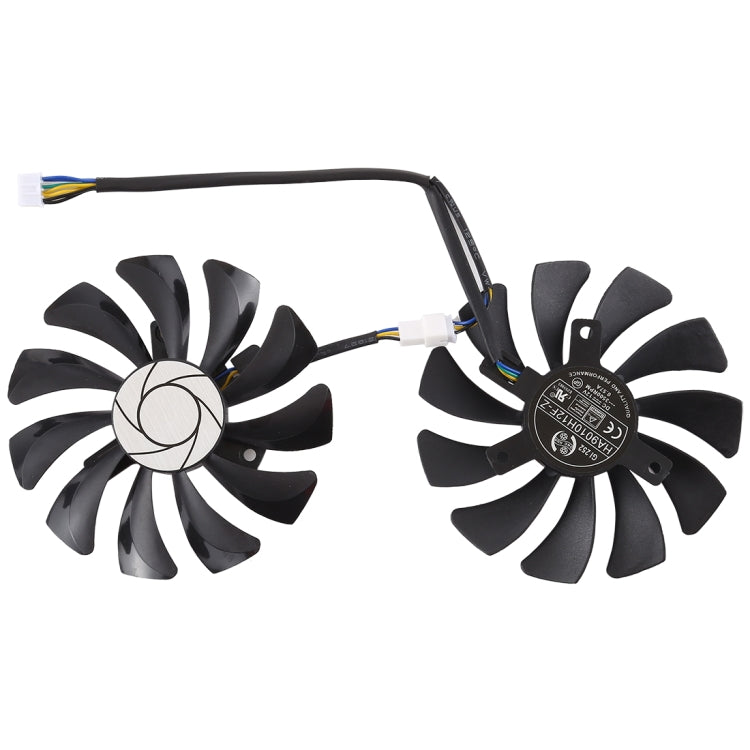 HA9010H12F-Z 4-Pin Grafikkarten-Kühlventilator für MSI GeForce GTX 1050 Hurricane GTX 1060 Hurricane 6G GDDR, Durchmesser: 85mm, Paar, HA9010H12F-Z