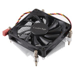 CoolAge 1155-1U DC 12V 2000PRM 30,5cfm Aluminium-Kühlkörper Hydraulisches Lager Kühlventilator CPU-Kühlventilator für Intel 1150 1156 1151, 1155-1U Aluminium