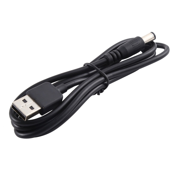 3A USB zu 5,5 x 2,1mm DC Stromstecker-Kabel, Länge: 1m, USB zu DC 5,5x2,1mm