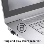 Logitech M330 Kabellose optische Stummmaus mit Micro-USB-Empfänger