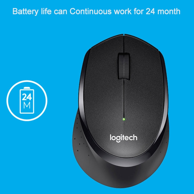 Logitech M330 Kabellose optische Stummmaus mit Micro-USB-Empfänger