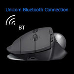 Logitech MX ERGO S 440DPI Bluetooth + Unifying Dual-Mode Kabellose Trackball Optische Maus, MX ERGO S