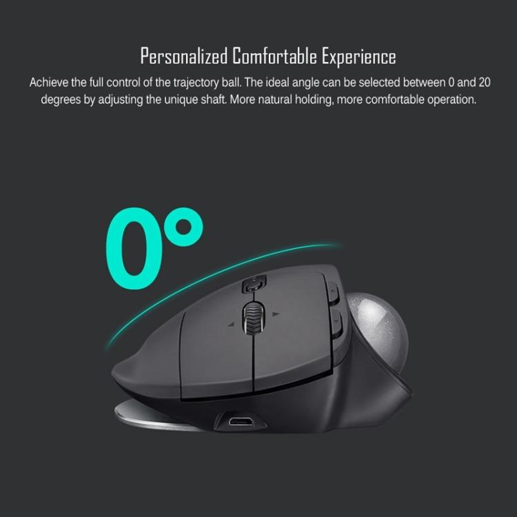 Logitech MX ERGO S 440DPI Bluetooth + Unifying Dual-Mode Kabellose Trackball Optische Maus, MX ERGO S