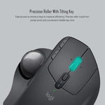Logitech MX ERGO S 440DPI Bluetooth + Unifying Dual-Mode Kabellose Trackball Optische Maus, MX ERGO S