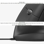 Logitech MX Vertical 4000DPI USB-C / Typ-C + Unifying + Bluetooth Drei-Modus Ergonomische kabellose optische Vertikalmaus, MX Vertical