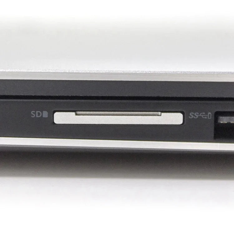 BASEQI Verstecktes High-Speed-SD-Kartenfach aus Aluminiumlegierung für Dell XPS 13,3-Zoll-Laptop, für Dell XPS 13,3-Zoll-Laptop