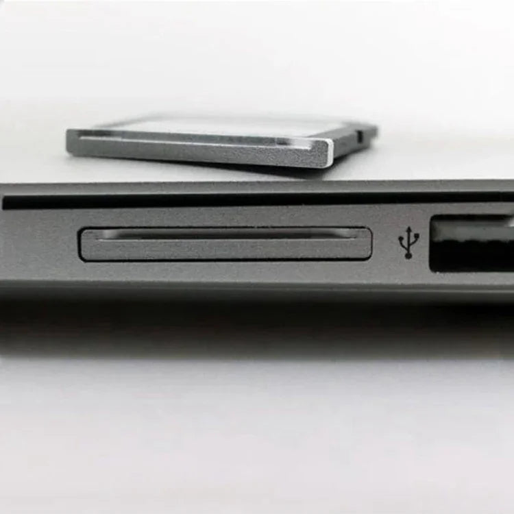 BASEQI Verstecktes SD-Kartenfach aus Aluminiumlegierung für Lenovo Flex4-14 Laptop, für Lenovo Flex4-14