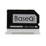 BASEQI 504ASV Verstecktes SD-Kartenfach aus Aluminiumlegierung für MacBook Pro Retina 15 Zoll (Ende 2013 – Mitte 2015) Laptops