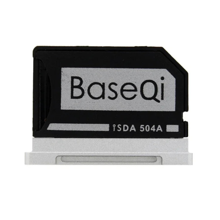 BASEQI 504ASV Verstecktes SD-Kartenfach aus Aluminiumlegierung für MacBook Pro Retina 15 Zoll (Ende 2013 – Mitte 2015) Laptops