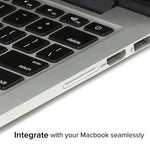 BASEQI Verstecktes SD-Kartenfach aus Aluminiumlegierung für MacBook Pro (Mitte 2012) (nicht Retina) Laptops, Für MacBook Pro Mitte 2012 (nicht Retina)