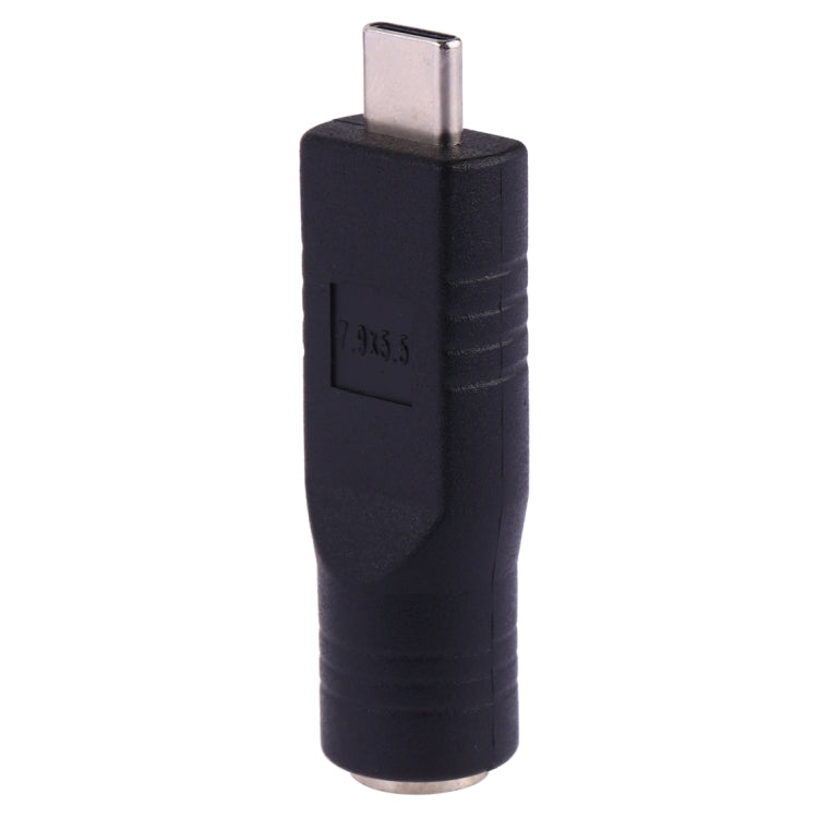 7,9 x 5,5mm Buchse zu USB-C / Typ-C Stecker Adapter, 7,9 x 5,5mm Buchse