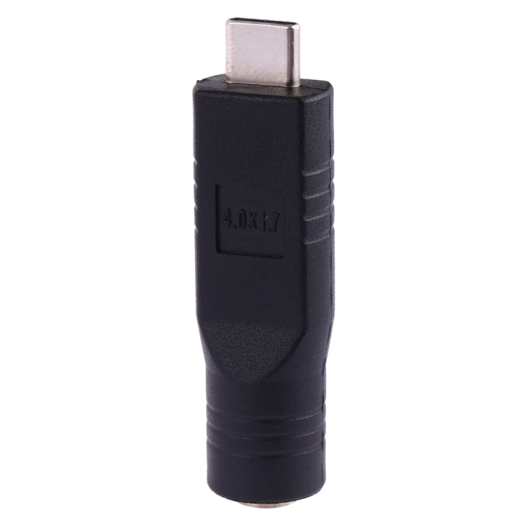 4,0 x 1,7mm Buchse zu USB-C / Typ-C Stecker Adapter, 4,0 x 1,7mm Buchse