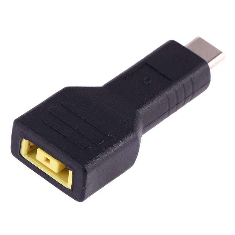 Großer quadratischer USB zu Typ-C Stecker Netzadapter für Lenovo Thinkpad / ThinkBook / Xiaoxin, großer quadratischer USB zu Typ-C
