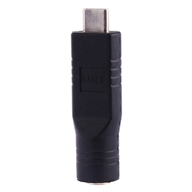 5,5 x 2,5mm Buchse zu USB-C / Typ-C Stecker Adapter, 5,5 x 2,5mm