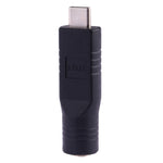 5,5 x 2,1mm Buchse zu USB-C / Typ-C Stecker Adapter, 5,5 x 2,1mm