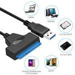Professioneller SATA-zu-USB 3.0 Kabeladapter 2,5 Zoll SSD-Festplatten-Erweiterungsanschluss, 2,5 Zoll