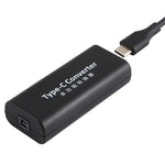 DC 4,5 x 3,0mm Strombuchse Weiblich zu USB-C / Typ C Weiblich Stromanschlussadapter mit 15cm USB-C / Typ C Kabel, 4,5x3,0mm