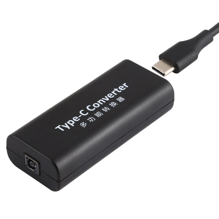 DC 4,5 x 3,0mm Strombuchse Weiblich zu USB-C / Typ C Weiblich Stromanschlussadapter mit 15cm USB-C / Typ C Kabel, 4,5x3,0mm