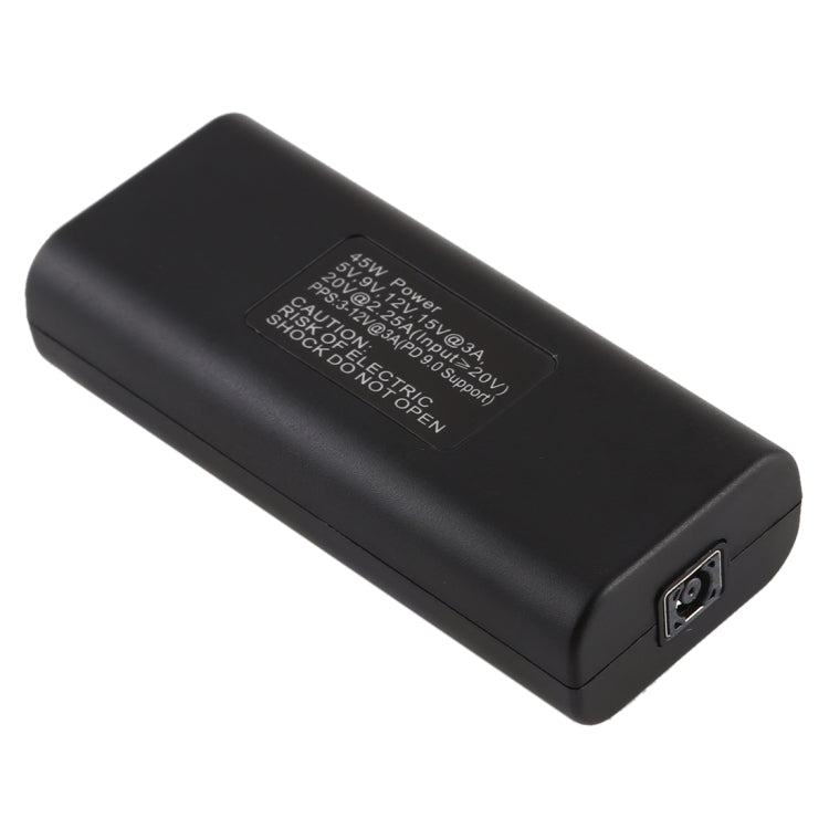 DC 4,5 x 3,0mm Strombuchse Weiblich zu USB-C / Typ C Weiblich Stromanschlussadapter mit 15cm USB-C / Typ C Kabel, 4,5x3,0mm