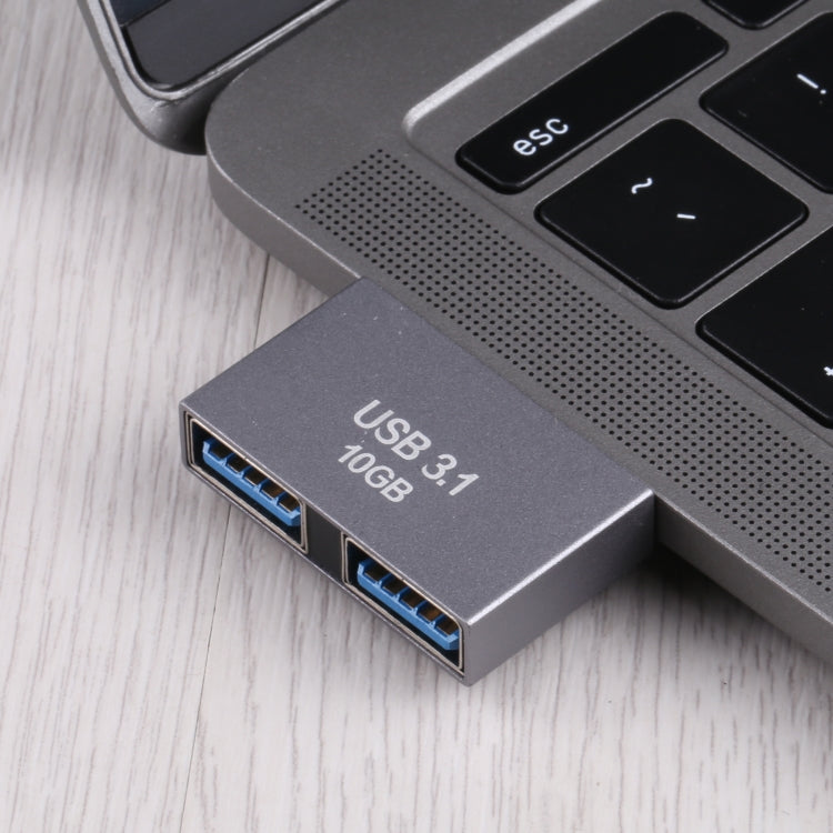 2 x USB Weiblich zu 2 x USB-C / Typ-C Männlich Adapter, 2 x USB Weiblich zu 2 x Typ-C Männlich