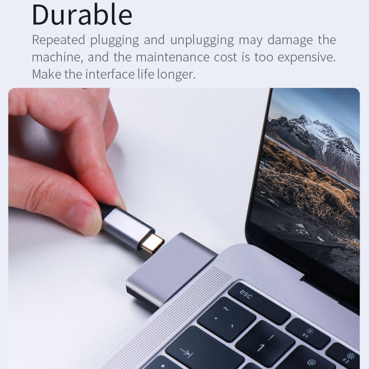 2 x USB Weiblich zu 2 x USB-C / Typ-C Männlich Adapter, 2 x USB Weiblich zu 2 x Typ-C Männlich