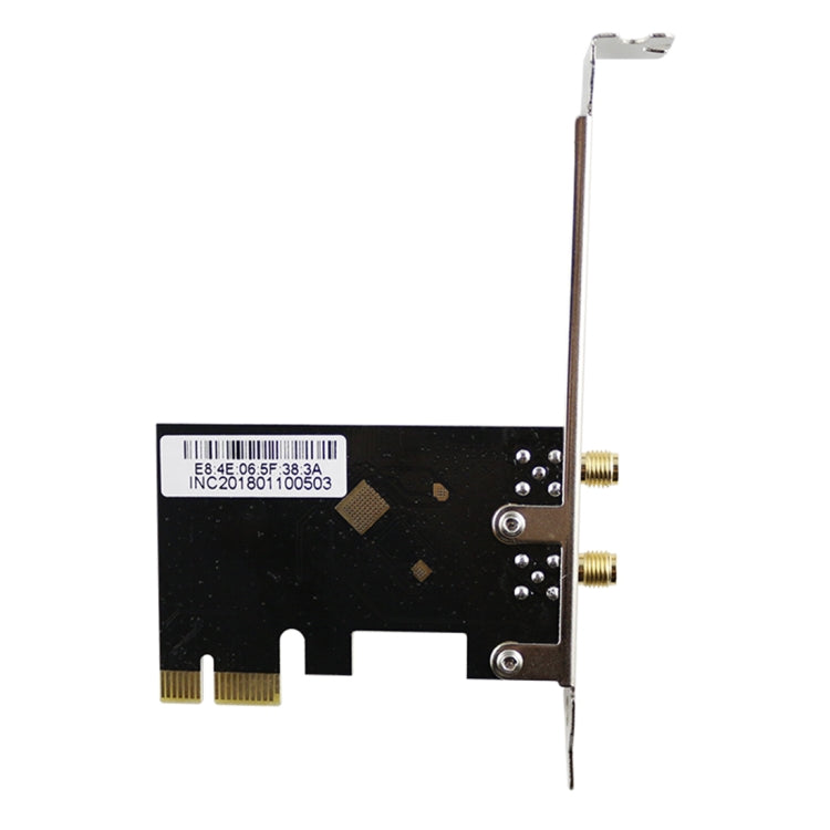 EDUP EP-9607 1200Mbps Dual-Band PCI-E Express Wireless Adapter Netzwerkkarte mit 2 x 6dBi Antennen, EP-9607 1200Mbps