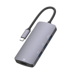 UC912 4 in 1 4K 30Hz USB 3.0 + 2 x USB 2.0 zu USB-C / Typ-C Multifunktionaler HUB Adapter, UC912 USB 3.0 + 2 x USB 2.0