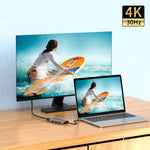 UC912 4 in 1 4K 30Hz USB 3.0 + 2 x USB 2.0 zu USB-C / Typ-C Multifunktionaler HUB Adapter, UC912 USB 3.0 + 2 x USB 2.0