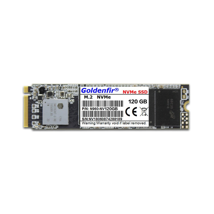 Goldenfir 2,5 Zoll M.2 NVMe Solid State Drive, Kapazität: 120GB, M.2 NVMe 120GB