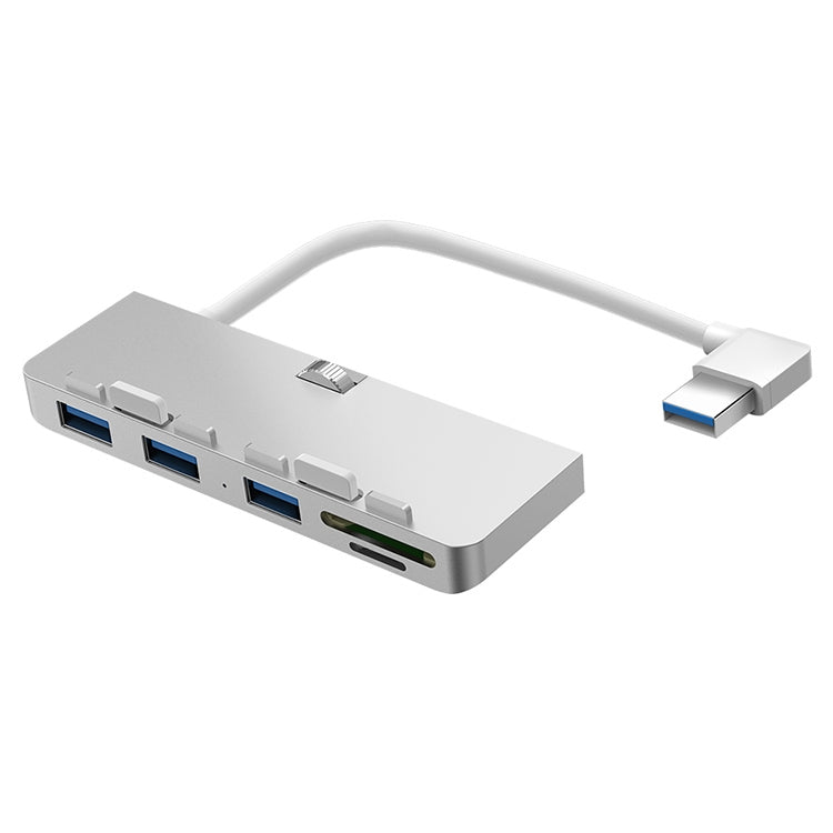 Rocketek Für iMac USB3.0 x 3 + SD / TF Multifunktions-HUB Erweiterungsdock, USB3.0 x 3 + SD / TF