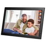 21,5 Zoll LED-Display Digitaler Fotorahmen mit Halterung & Fernbedienung, US-Stecker, 21,5 Zoll