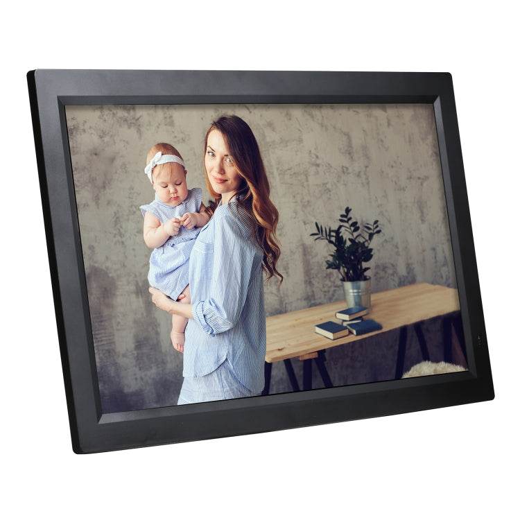 21,5 Zoll LED-Display Digitaler Fotorahmen mit Halterung & Fernbedienung, US-Stecker, 21,5 Zoll