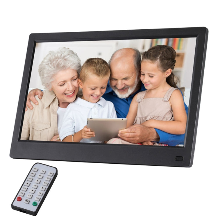 11,6 Zoll FHD-LED-Display Digitaler Fotorahmen mit Halterung und Fernbedienung, MSTAR V56-Programm, unterstützt USB-/SD-Karten-Eingang, MSTAR V56 11,6 Zoll, 11,6 Zoll