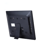 15 Zoll Digitaler Fotorahmen Elektronischer Bilderrahmen Ultrabreiter Seitenrand Unterstützung 1080P Wandmontierter Werbebildschirm, US/EU/UK Stecker