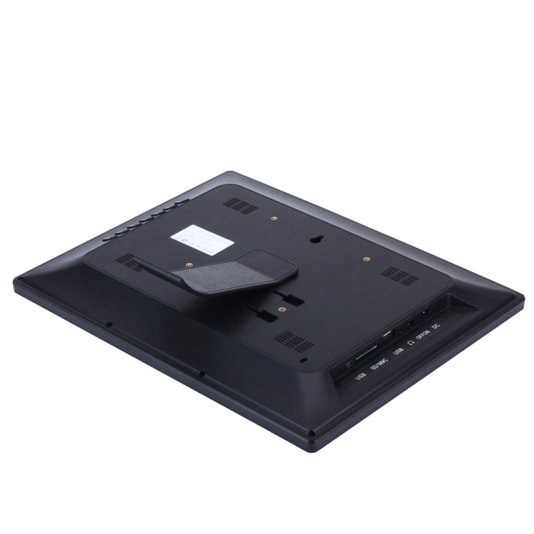 15 Zoll Digitaler Fotorahmen Elektronischer Bilderrahmen Ultrabreiter Seitenrand Unterstützung 1080P Wandmontierter Werbebildschirm, US/EU/UK Stecker