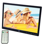 15,0 Zoll LED-Display Digitaler Fotorahmen mit Ständer / Fernbedienung, Allwinner, unterstützt USB / SD-Karten-Eingang / OTG, 15,0 Zoll, 15,0 Zoll Allwinner