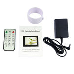 15,0 Zoll LED-Display Digitaler Fotorahmen mit Ständer / Fernbedienung, Allwinner, unterstützt USB / SD-Karten-Eingang / OTG, 15,0 Zoll, 15,0 Zoll Allwinner