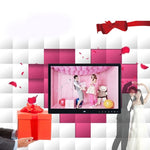 15,0 Zoll LED-Display Digitaler Fotorahmen mit Ständer / Fernbedienung, Allwinner, unterstützt USB / SD-Karten-Eingang / OTG, 15,0 Zoll, 15,0 Zoll Allwinner
