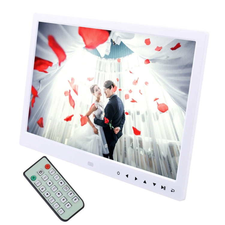 13,0 Zoll LED-Display Digitaler Fotorahmen mit Halterung / Fernbedienung, Allwinner, unterstützt USB / SD-Karten-Eingang / OTG, 13,0 Zoll