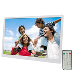 17.0 inch LED Display Digital Photo Frame with Holder / Remote Control, Allwinner Technology, Support USB / SD Card Input / OTG, US/EU/UK Plug, 17.0 inch, 17.0 inch/Without Touch Button Black