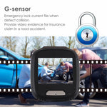 Mini Auto-DVR Kamera Rekorder 2,0 Zoll LCD Bildschirm HD 1080P 170 Grad Weitwinkel, unterstützt Bewegungserkennung / Infrarot-Nachtsicht / TF-Karte / Mikrofon, 2,0 Zoll