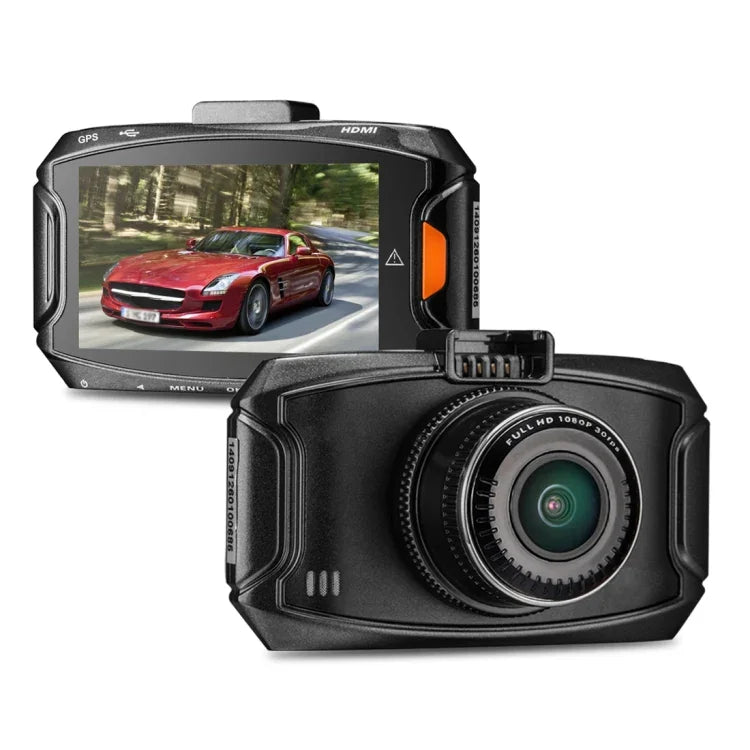 GS90C Auto-DVR-Kamera 2,7-Zoll-LCD-Bildschirm HD 2304 x 1296P 170 Grad Weitwinkelansicht, unterstützt Bewegungserkennung / TF-Karte / G-Sensor / HDMI, GS90C
