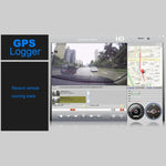 GS90C Auto-DVR-Kamera 2,7-Zoll-LCD-Bildschirm HD 2304 x 1296P 170 Grad Weitwinkelansicht, unterstützt Bewegungserkennung / TF-Karte / G-Sensor / HDMI, GS90C