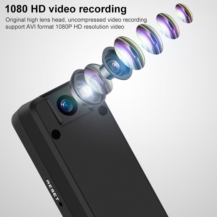 RD03 1080P HD WiFi Überwachungskamera Recorder-Stift mit Clip, RD03