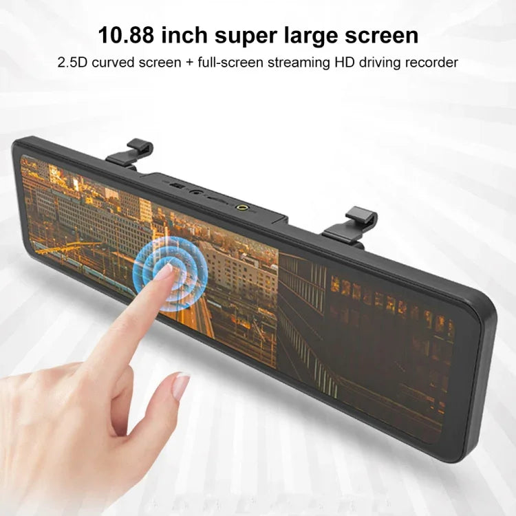Anytek T300 Ultra HD 1080P 10.88 Zoll IPS Touchscreen Auto DVR Fahrrekorder, T300