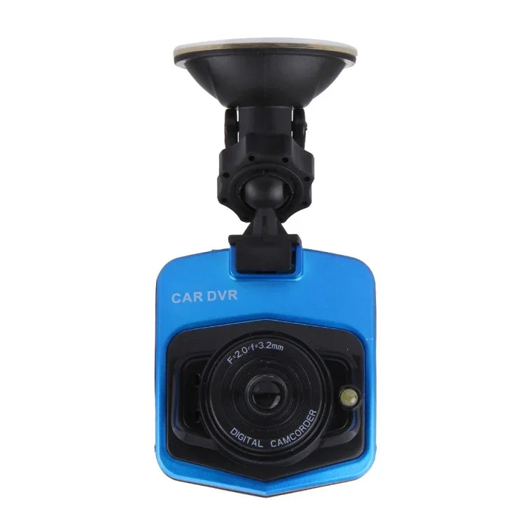 VGA 480P Auto Camcorder DVR Fahrtenschreiber Digitale Videokamera Diktiergerät mit 2,4 Zoll LCD-Bildschirm, unterstützt 32GB Micro TF Karte & Infrarot-Nachtsichtfunktion (Schwarz + Blau), 2,4 Zoll LCD